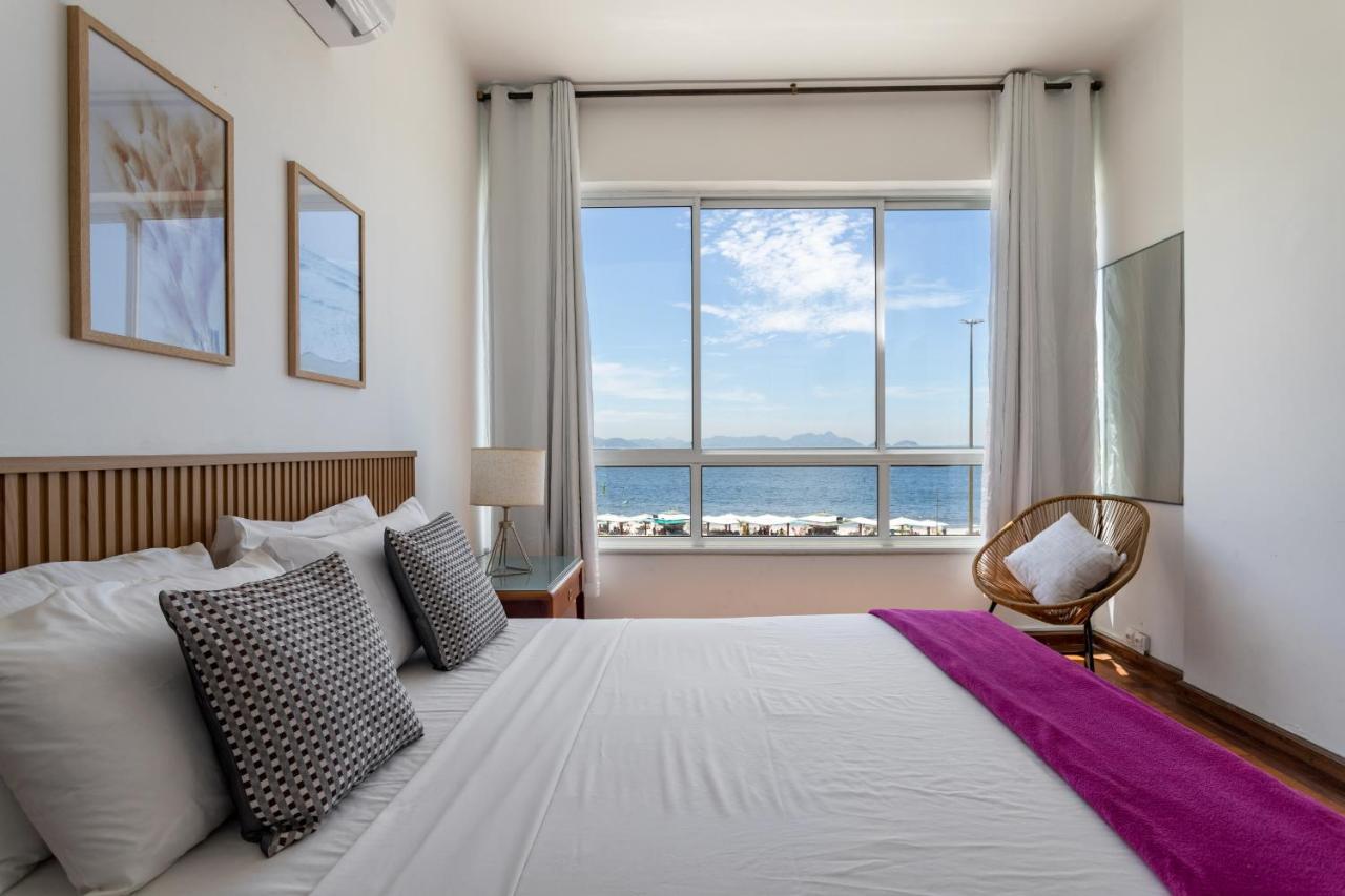 Sofisticado Em Copacabana - Vista Para Praia - A403 Z3 Apartman Rio de Janeiro Kültér fotó