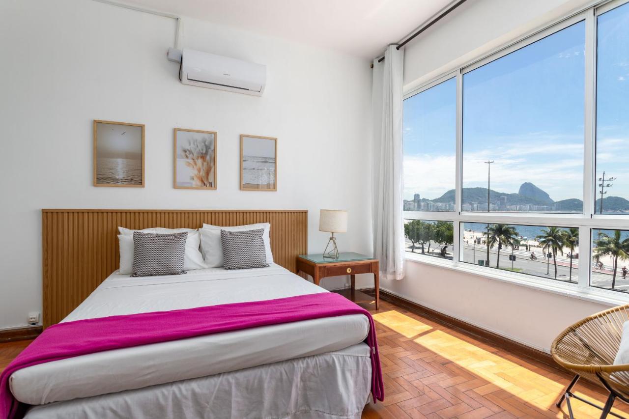 Sofisticado Em Copacabana - Vista Para Praia - A403 Z3 Apartman Rio de Janeiro Kültér fotó